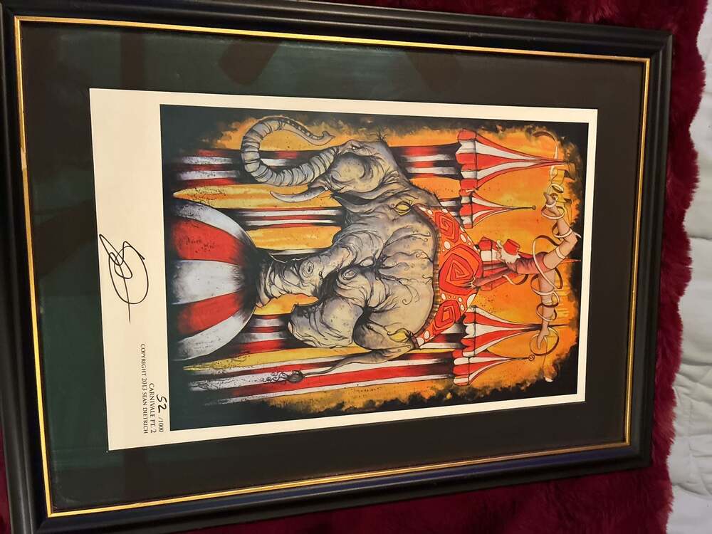Sean Dietrich "Carnivale Pt. 2" Limited Edition Signed Print 52/1000 A663